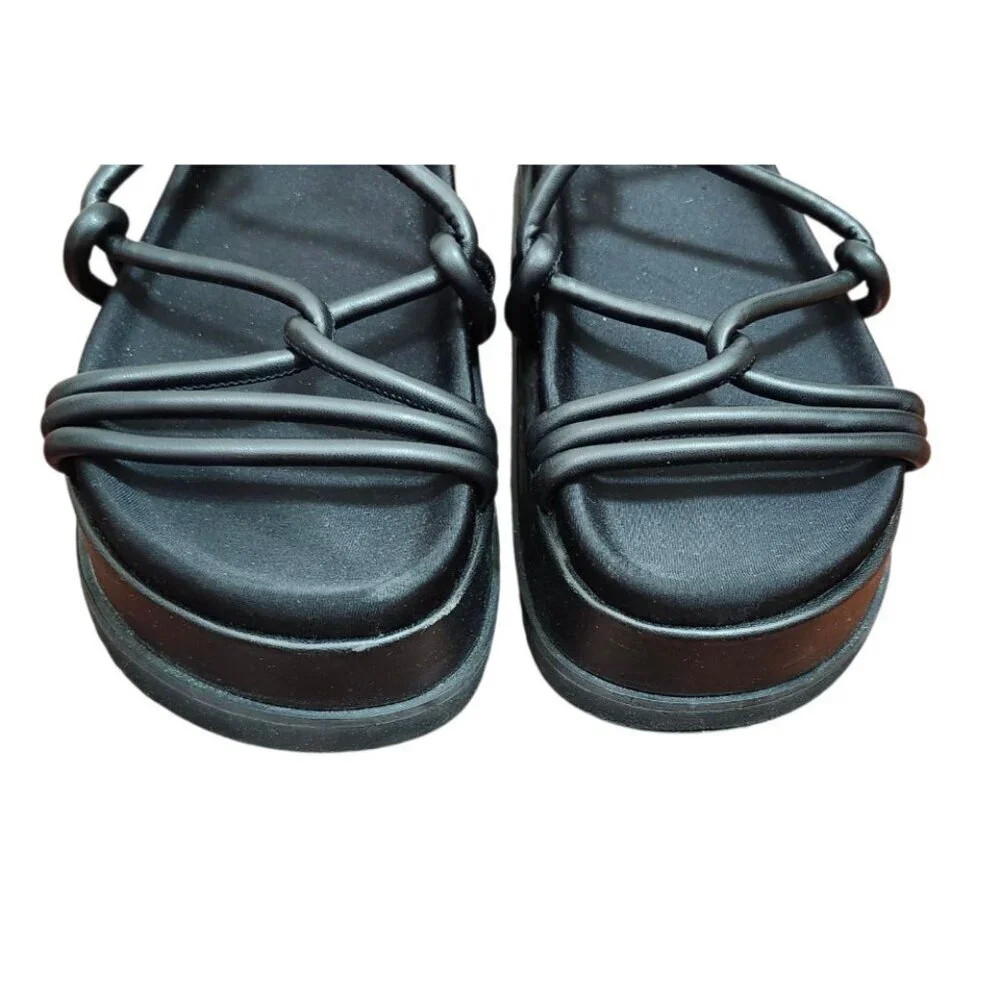ROAM Linky Platform, Black Rommie sandal Women's Size 40 EU/US 10